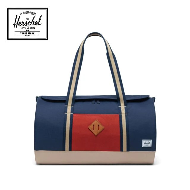 Herschel 官方直營 手提包 旅行袋 健身包 側背包 40L Heritage Duffle 藍(11385-06246-OS)