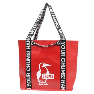 【CHUMS】CHUMS 休閒 男女 Booby Camp Tote S購物袋S 紅色(CH603772R001)