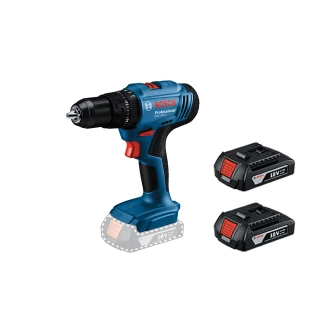 【BOSCH 博世】18V 鋰電四分震動電鑽(GSB 183-LI  2.0Ahx2)