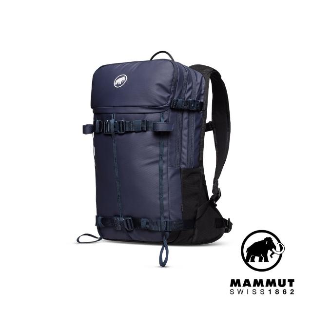 【Mammut 長毛象官方直營】Nirvana 18 Women 18L 多功能健行滑雪後背包 女款 海洋藍/黑 #2560-00240