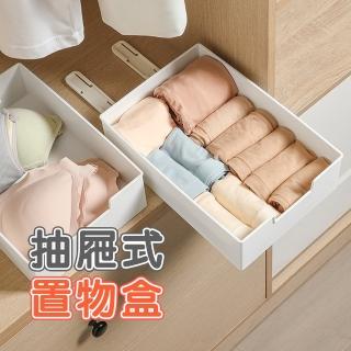 【蘿林嚴選】抽屜式置物盒(抽拉式收納 伸縮收納盒 抽屜式收納盒 伸縮置物架 櫥櫃收納 衣櫃收納盒 ROYALLIN)