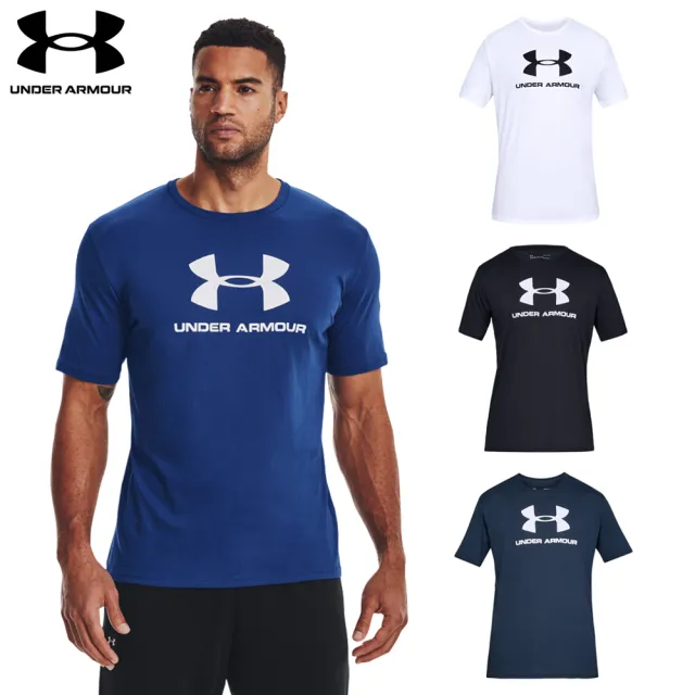 【UNDER ARMOUR】UA 男 LOGO 短袖T-Shirt(多款任選)