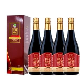 【YIAIYIJIAO 宜日宜日孝】樟芝酵素液4瓶組(750ml/瓶 - 元氣 養生 素食可 佳聯酵素 宜日宜酵)