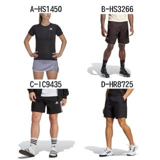 【adidas 愛迪達】運動背心 圓領短袖T恤 運動短褲 CLUB TEE 男女 A-HS1450 B-HS3266 C-IC9435 精選十二款