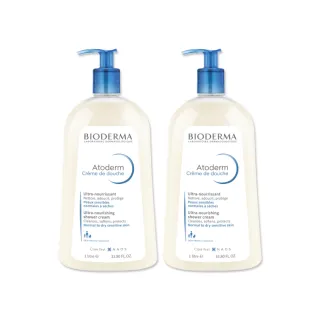 【BIODERMA 貝膚黛瑪 官方直營】舒益淨沐浴乳1000ml(2入組)