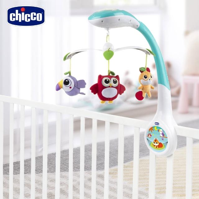 【Chicco】魔法森林動物旋轉音樂鈴