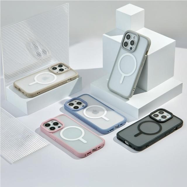 【TOYSELECT】iPhone 16 Pro 6.3吋 BLAC Aurora極光霧透 MagSafe iPhone手機殼