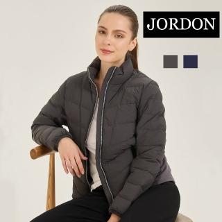 【JORDON 橋登】可脫袖保暖羽絨外套(立領/夾克/女外套/女背心/JIS90)