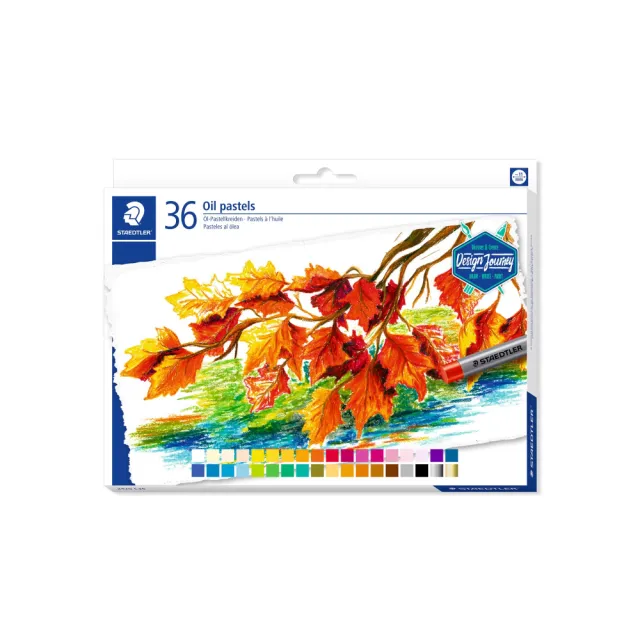 【STAEDTLER 施德樓】施德樓 金鑽專家級油性粉彩36色組 MS2420C36