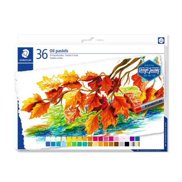 【STAEDTLER 施德樓】施德樓 金鑽專家級油性粉彩36色組 MS2420C36