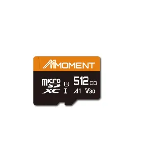 【Moment】MicroSD SDXC UHS-I A1V30 MM13 512GB 記憶卡(512GB 2入組)