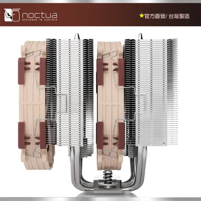 【Noctua 貓頭鷹】Noctua NH-D15 G2 雙塔雙扇(CPU散熱器 G2標準版本)