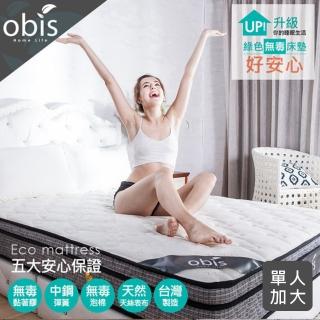 【obis】】Cherish 呵護系列--Grace三線獨立筒床墊單人3.5X6.2尺(24cm)