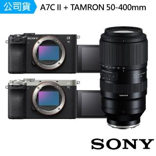 【SONY 索尼】A7C II A7C2 小型全片幅相機 單機身+TAMRON 50-400mm 全能旅遊砲(公司貨)