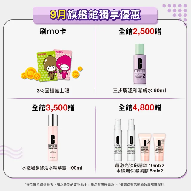 【CLINIQUE 倩碧】三步驟溫和潔膚水200ml