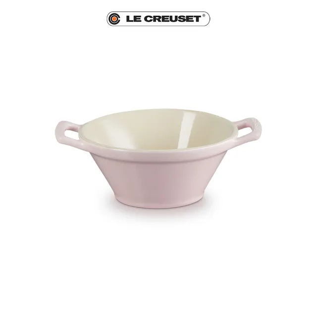 【Le Creuset】瓷器卡蘇雷碗(雪紡粉)