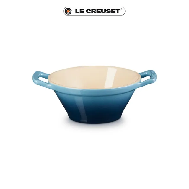 【Le Creuset】瓷器卡蘇雷碗(無花果/薄荷綠/水手藍 3色選1)