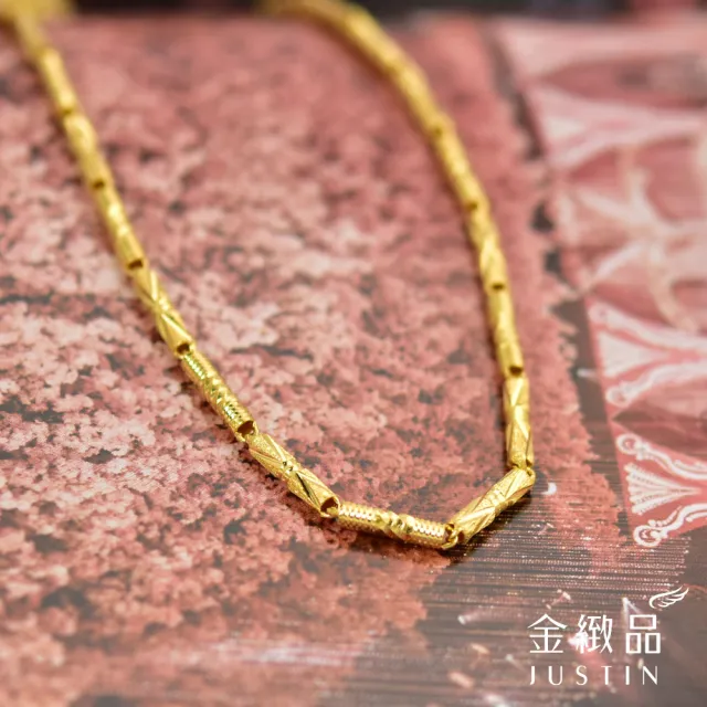 【金緻品】黃金項鍊 升官發財鍊 3.97錢(隨機出貨不挑款 9999純金鍊子 港鍊 中性款 招財好運)