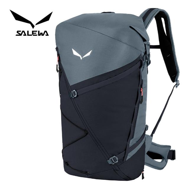 【SALEWA】Puez 40+5L Backpack 捲頂背包 女 海軍藍(運動背包 健行背包 多功能背包 機能後背包)