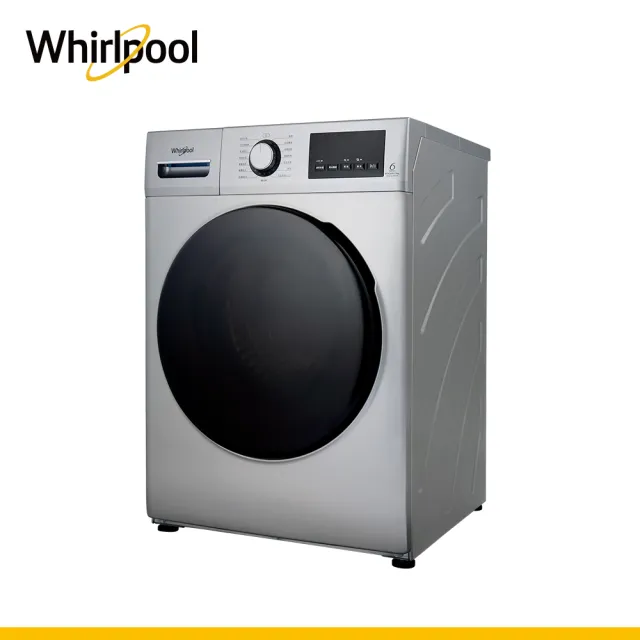 【Whirlpool 惠而浦】10公斤Essential Clean溫水洗脫烘變頻滾筒洗衣機加贈洗衣球(WEHC10BBS)