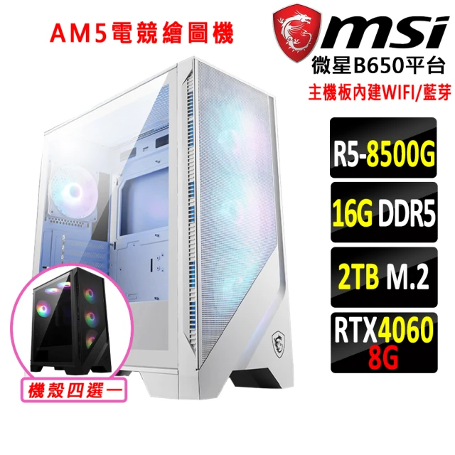 微星平台 i5十核GeForce RTX 4060TI Wi