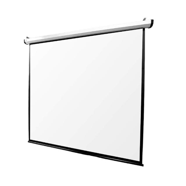 【USA優視雅】1:1電動投影布幕-60吋(台灣製造)