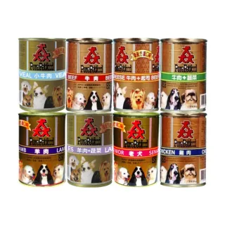 【PURE 猋】PurePetfood 猋罐頭 385-400*24罐組(狗罐、犬罐 全齡適用)