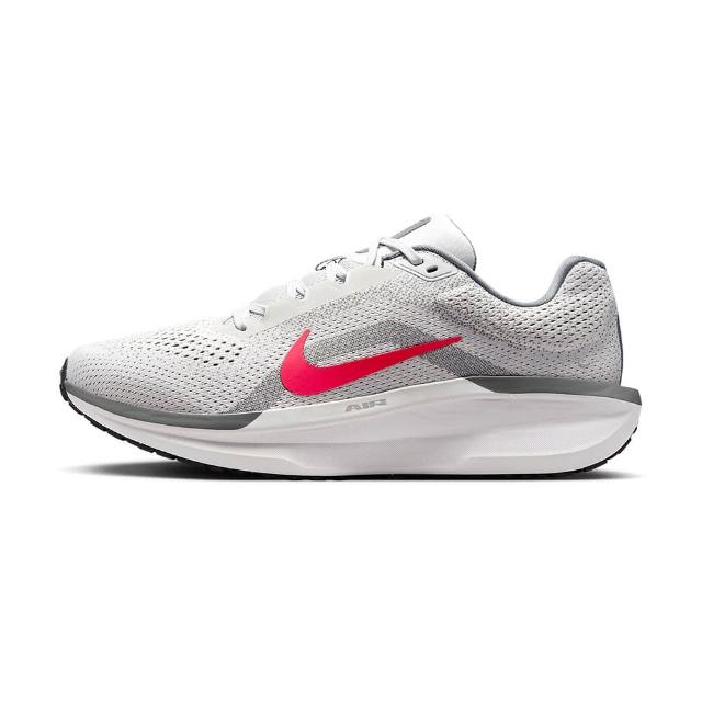 【NIKE 耐吉】Air Winflo 11 男款 灰紅色 運動 休閒 舒適 慢跑鞋 FJ9509-005