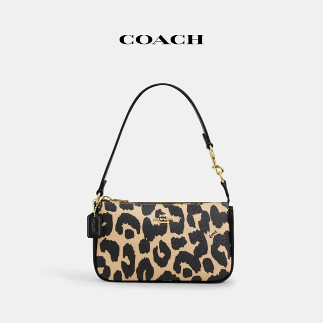 COACH 豹紋印花NOLITA 19號包-IM/豹紋 混合色(CW403)