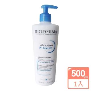 【BIODERMA 貝膚黛瑪】舒益PP修護滋養乳500ml(皮膚科醫師推薦)