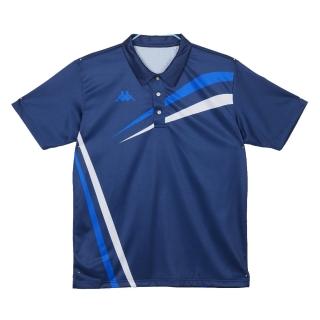 【KAPPA】義大利 型男舒適吸濕排汗POLO衫(丈青 311L41WB29)