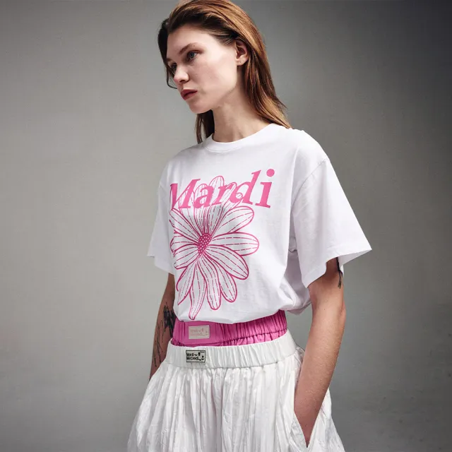 【MARDI MERCREDI】雙11印花短TEE 燕麥 藍 白 黑  經典小雛菊 TSHIRT FLOWERMARDI / UNIV