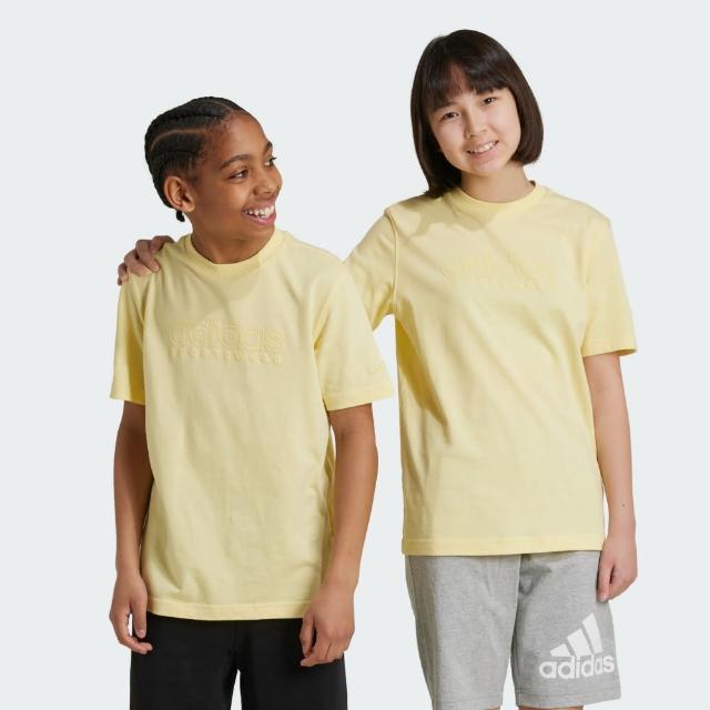 【adidas 愛迪達】ALL SZN 短袖上衣 T恤 童裝 IW0913