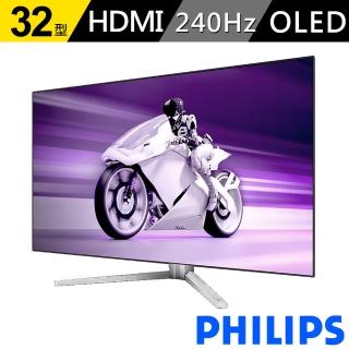 【Philips 飛利浦】32M2N8900 32型 4K OLED 240Hz 電競螢幕