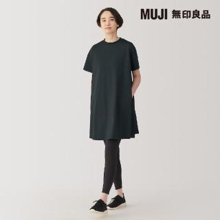 【MUJI 無印良品】女抗UV吸汗速乾短袖洋裝(共3色)