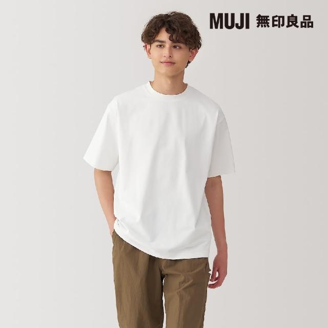 【MUJI 無印良品】男抗UV吸汗速乾短袖T恤(共5色)