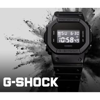 【CASIO 卡西歐】學生錶 G-SHOCK 經典人氣電子錶 送禮 禮物 推薦(DW-5600UBB-1)