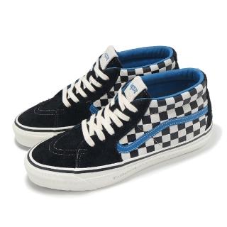 【VANS】x Liberaiders Lx Sk8-Mid Reissue 83 聯名 棋盤格 男鞋 黑 藍(VN000N047Z2)
