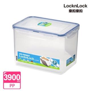 【LocknLock樂扣樂扣】CLASSICS系列大容量方型PP保鮮盒3900ml(吐司盒/收納盒)