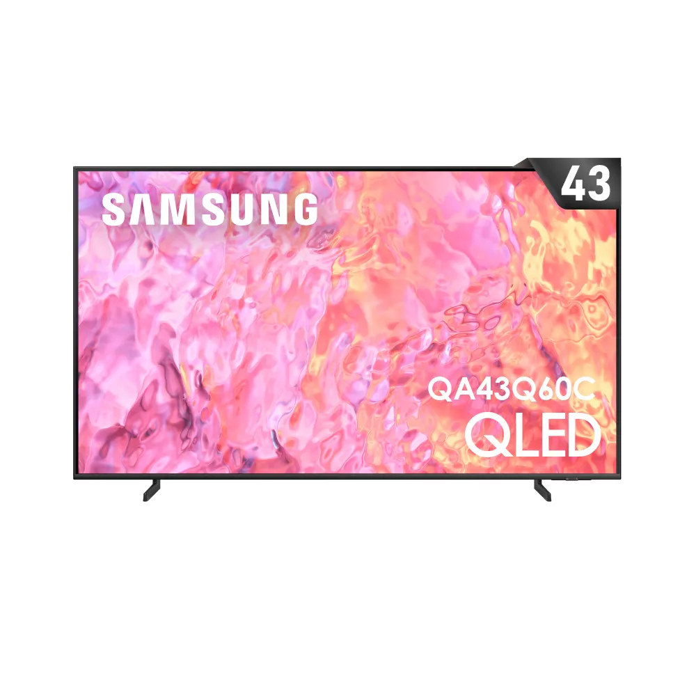 【SAMSUNG 三星】43型4K QLED智慧連網 液晶顯示器(QA43Q60CAXXZW)