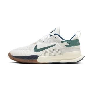 【NIKE 耐吉】Kids CrossCourt GS 大童 女鞋 白綠色 緩衝 運動 籃球鞋 HM3715-131