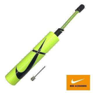 【NIKE 耐吉】打氣筒 ESSENTIAL 運動 籃球 排球 足球 躲避球 黑綠 NKJ01753NS