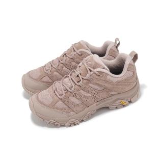 【MERRELL】戶外鞋 Moab 3 女鞋 玫瑰粉 黃金大底 抓地 登山鞋 越野 廣告主打款(ML038334)