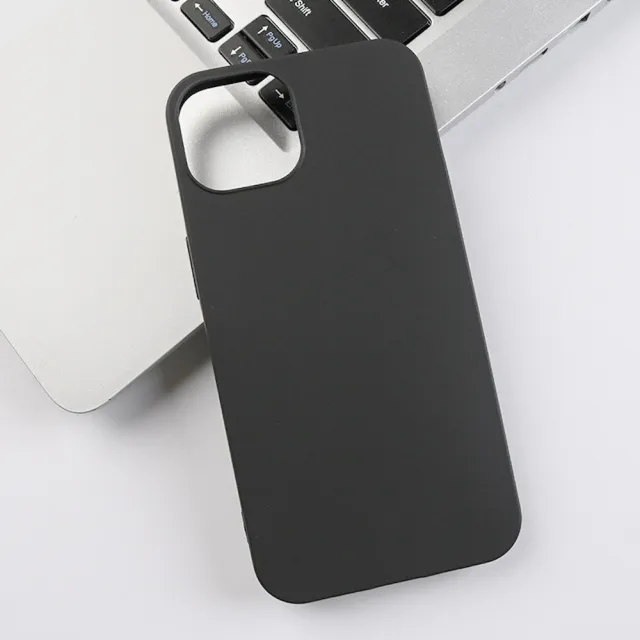 【LOYALTY】iPhone16/16Plus/16Pro/16ProMax黑色矽膠磨砂手感柔軟觸感防摔手機保護殼