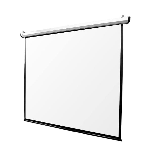 【USA優視雅】1:1電動投影布幕-110吋(台灣製造)