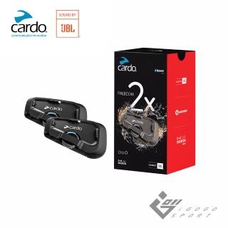 【Cardo】FREECOM 2X 安全帽通訊藍牙耳機(雙入組)