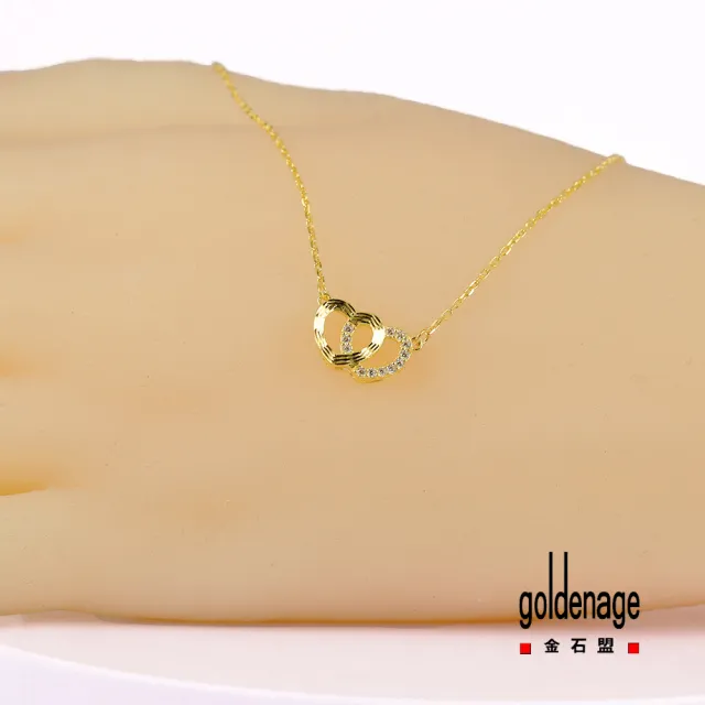 【金石盟】黃金項鍊守住愛(9999純金1.00錢)