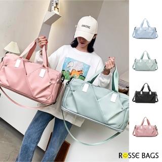 【Rosse Bags】防水多功能大容量旅行戶外運動手提包(現+預 黑色／藍色／粉色／綠