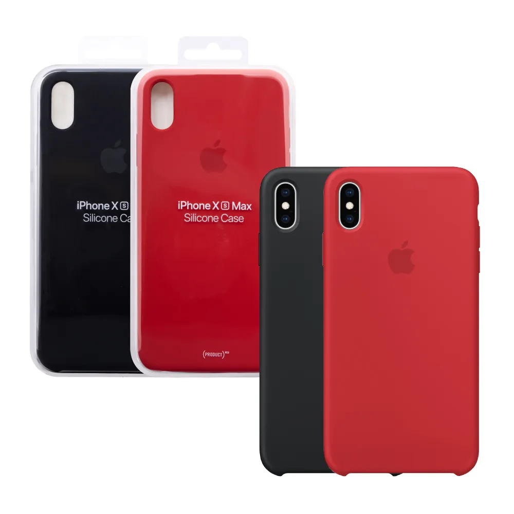 【Apple 蘋果】原廠 iPhone Xs Max 適用 Silicone case 矽膠保護套(公司貨)