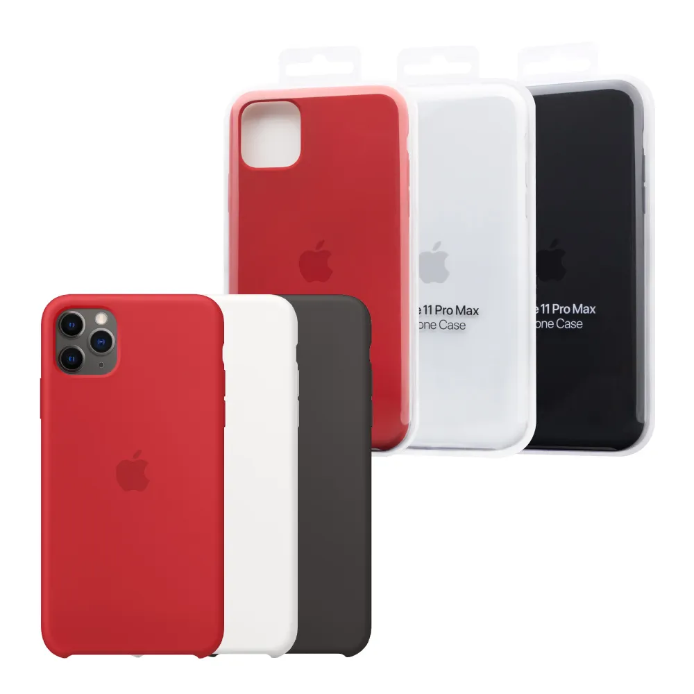 【Apple 蘋果】原廠 iPhone 11 Pro Max Silicone Case 矽膠保護殼(台灣公司貨)